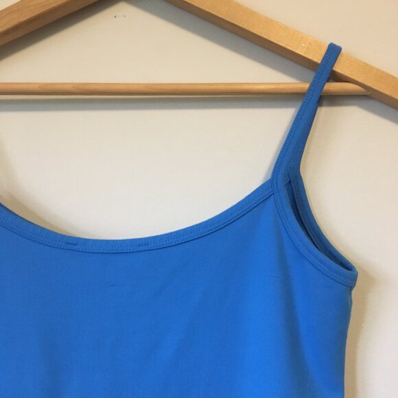 Bright Blue Basic Short Torso Camisole Tank Top - Picture 7 of 15